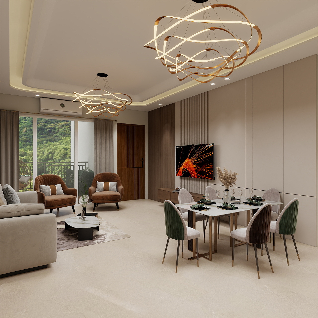 Furnished space